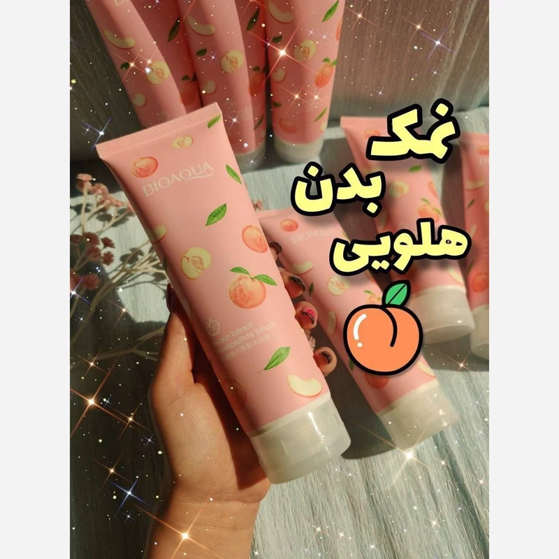 نمک بدن هلو بیواکوا