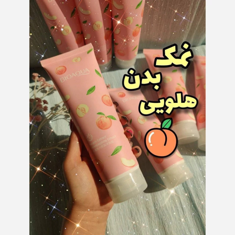 نمک بدن هلو بیواکوا