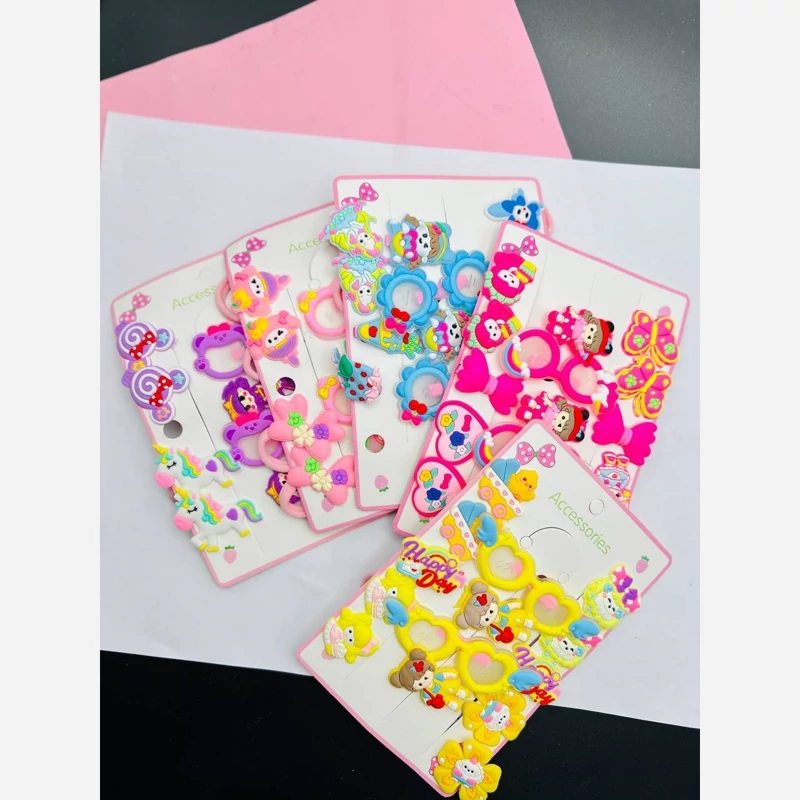 پک کارتی 12 عددی کش مو و گیره