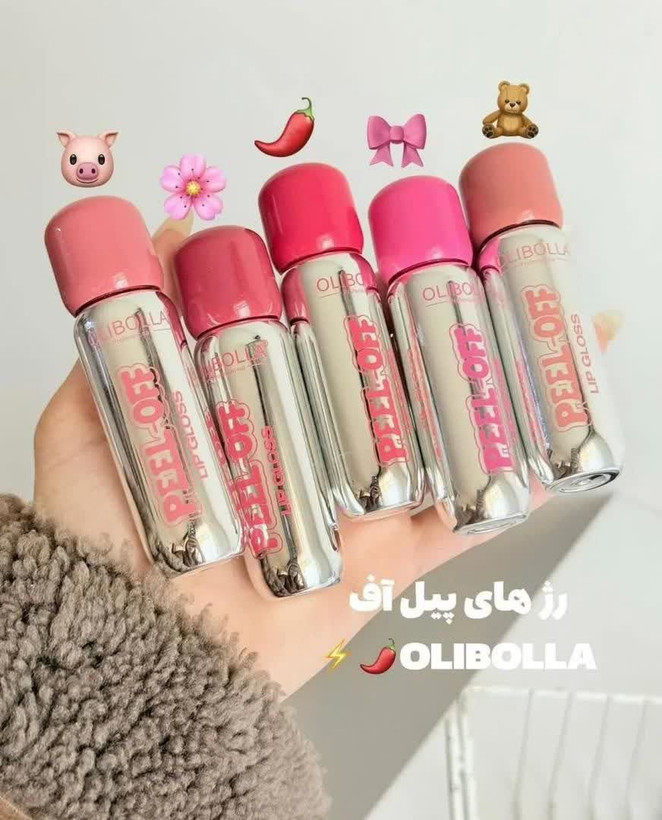 ماسک لب پیل اف رژ استخری شماره ۱ تا ۶